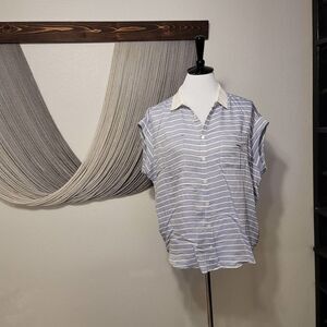 NWT French Striped Shirt Sz S